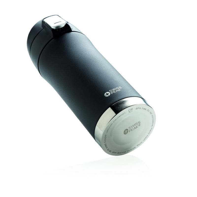 Swiss Peak Elite termohrnček, čierna Swiss Peak Elite termohrnček, čierna